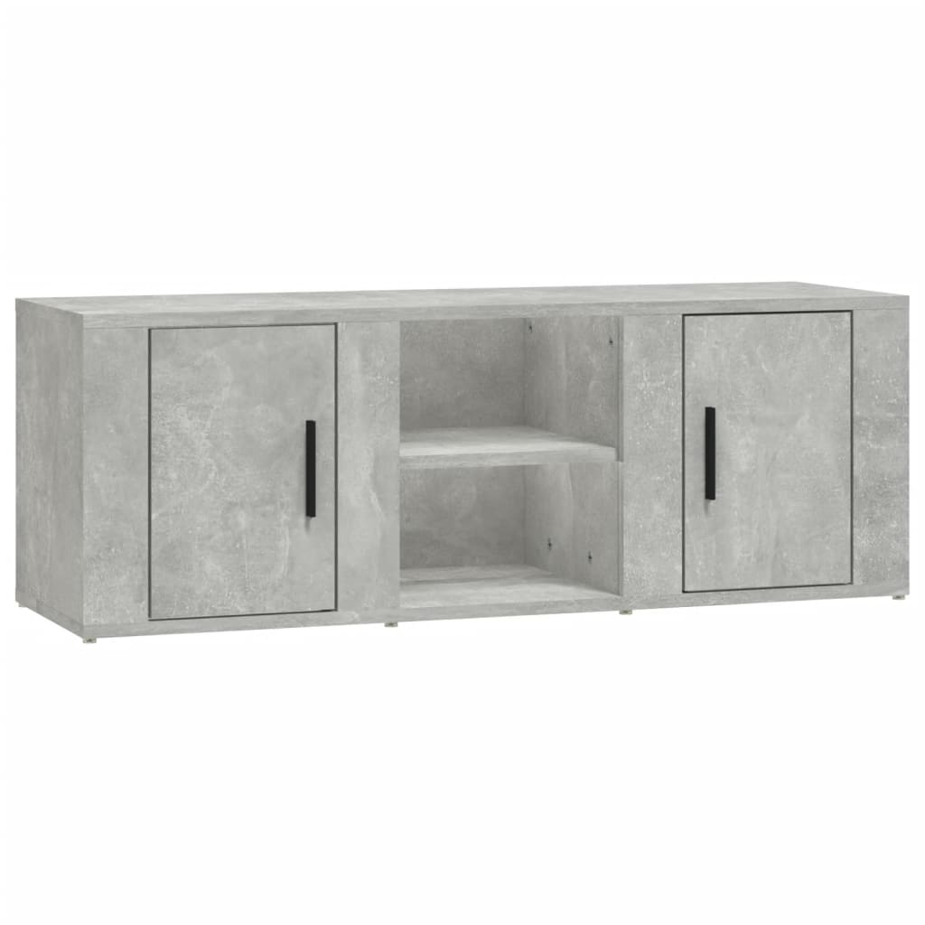 TV ormarić boja betona 100x31,5x35 cm od konstruiranog drva