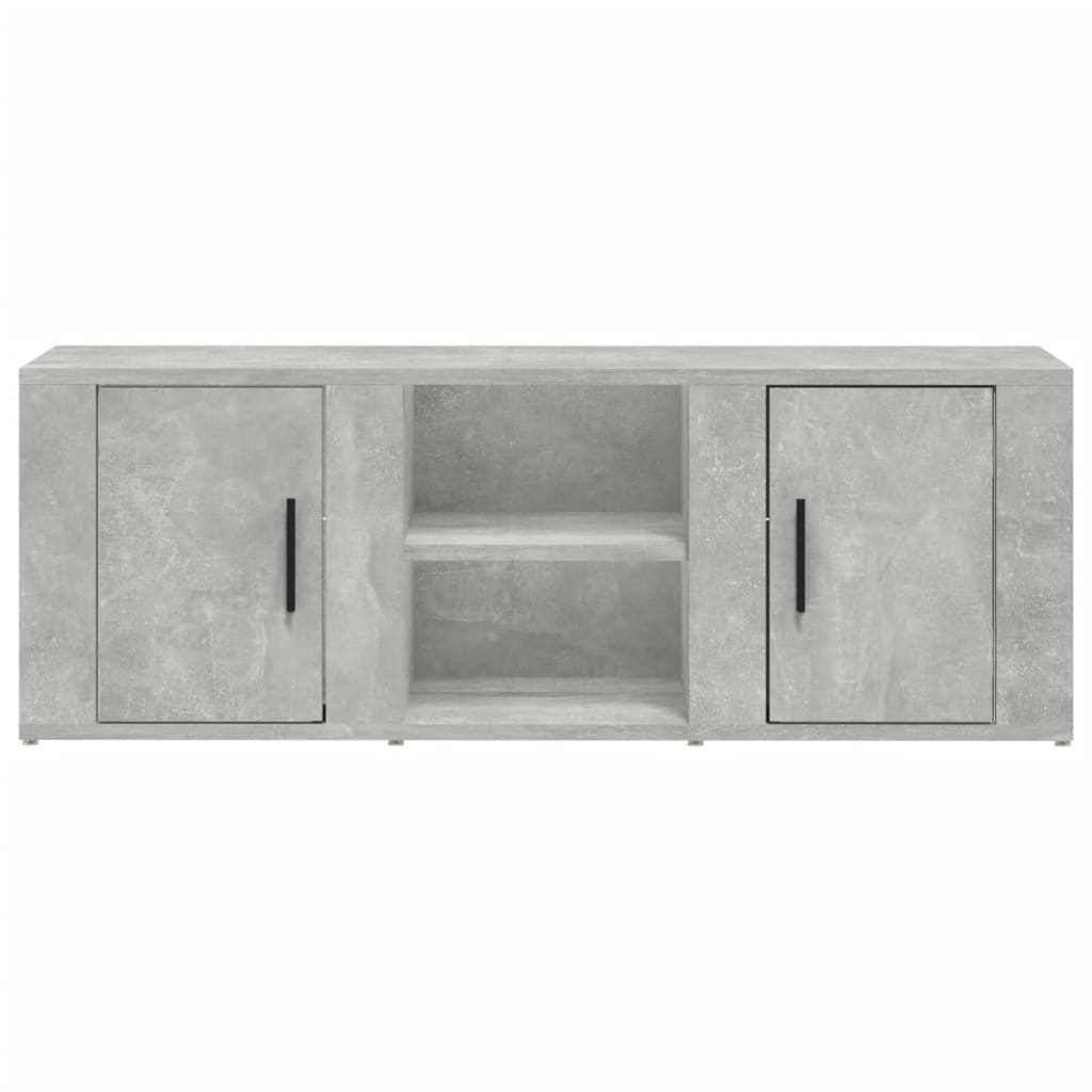 TV ormarić boja betona 100x31,5x35 cm od konstruiranog drva