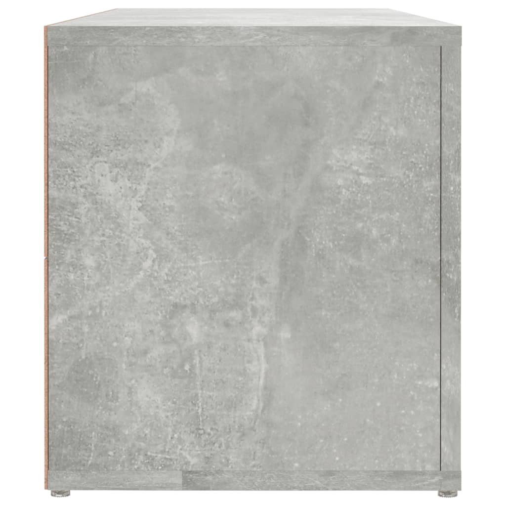 TV ormarić boja betona 100x31,5x35 cm od konstruiranog drva