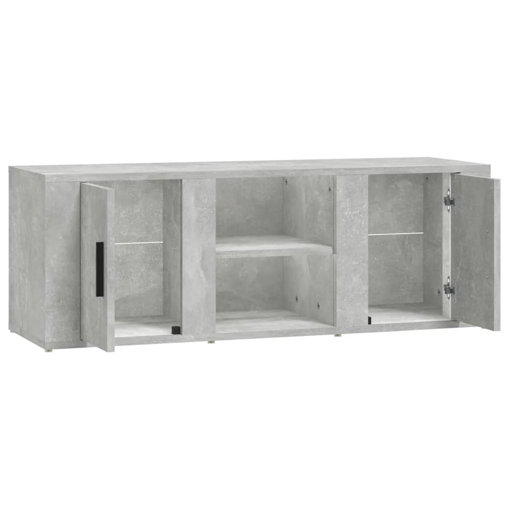 TV ormarić boja betona 100x31,5x35 cm od konstruiranog drva
