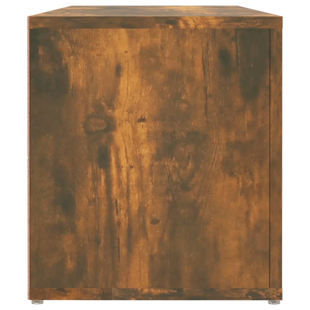 TV ormarić boja dimljenog hrasta 100 x 31,5 x 35 cm drveni