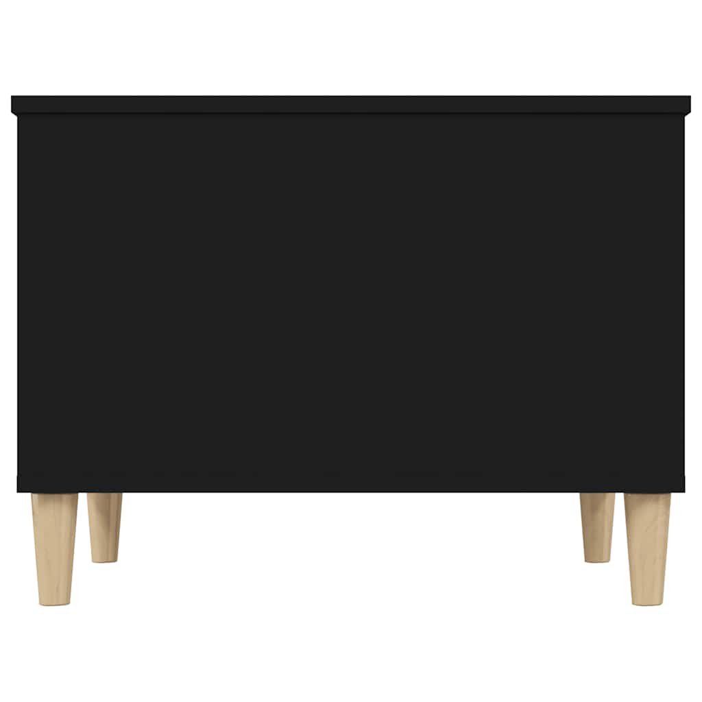 Stolić za kavu crni 60 x 44,5 x 45 cm od konstruiranog drva