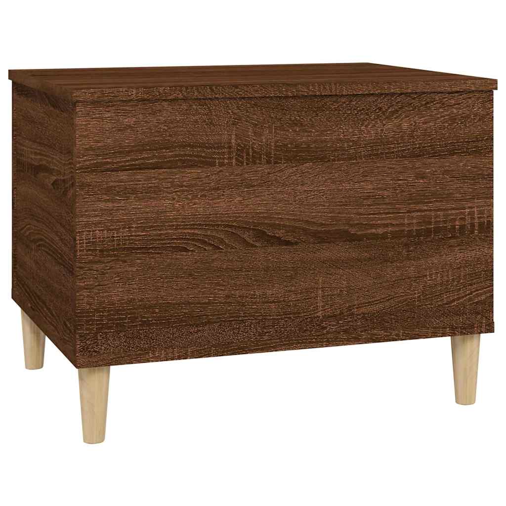 Stolić za kavu Smeđi hrasta 60 x 44,5 x 45 cm konstruirano drvo Smeđa