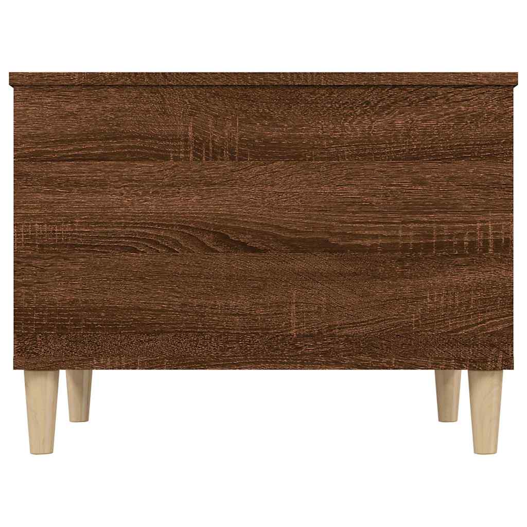 Stolić za kavu Smeđi hrasta 60 x 44,5 x 45 cm konstruirano drvo Smeđa