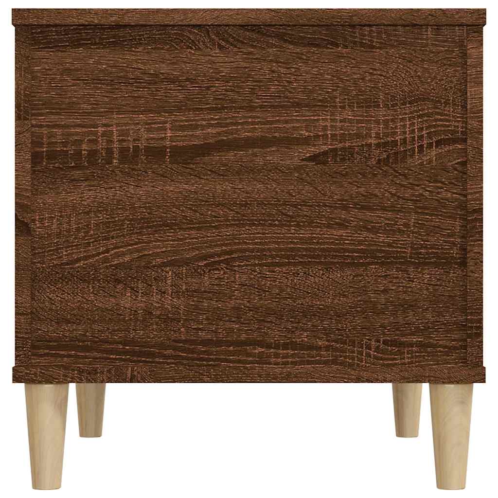 Stolić za kavu Smeđi hrasta 60 x 44,5 x 45 cm konstruirano drvo Smeđa