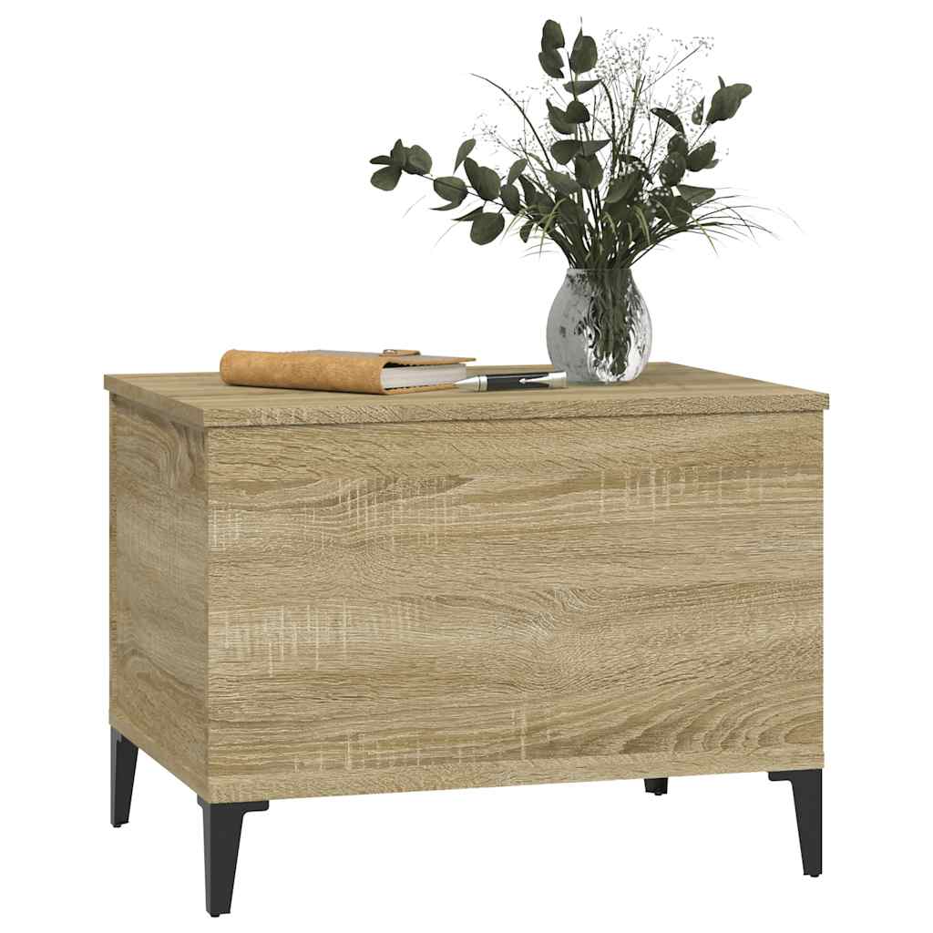 Stolić za kavu boja hrasta 60 x 44,5 x 45 cm konstruirano drvo