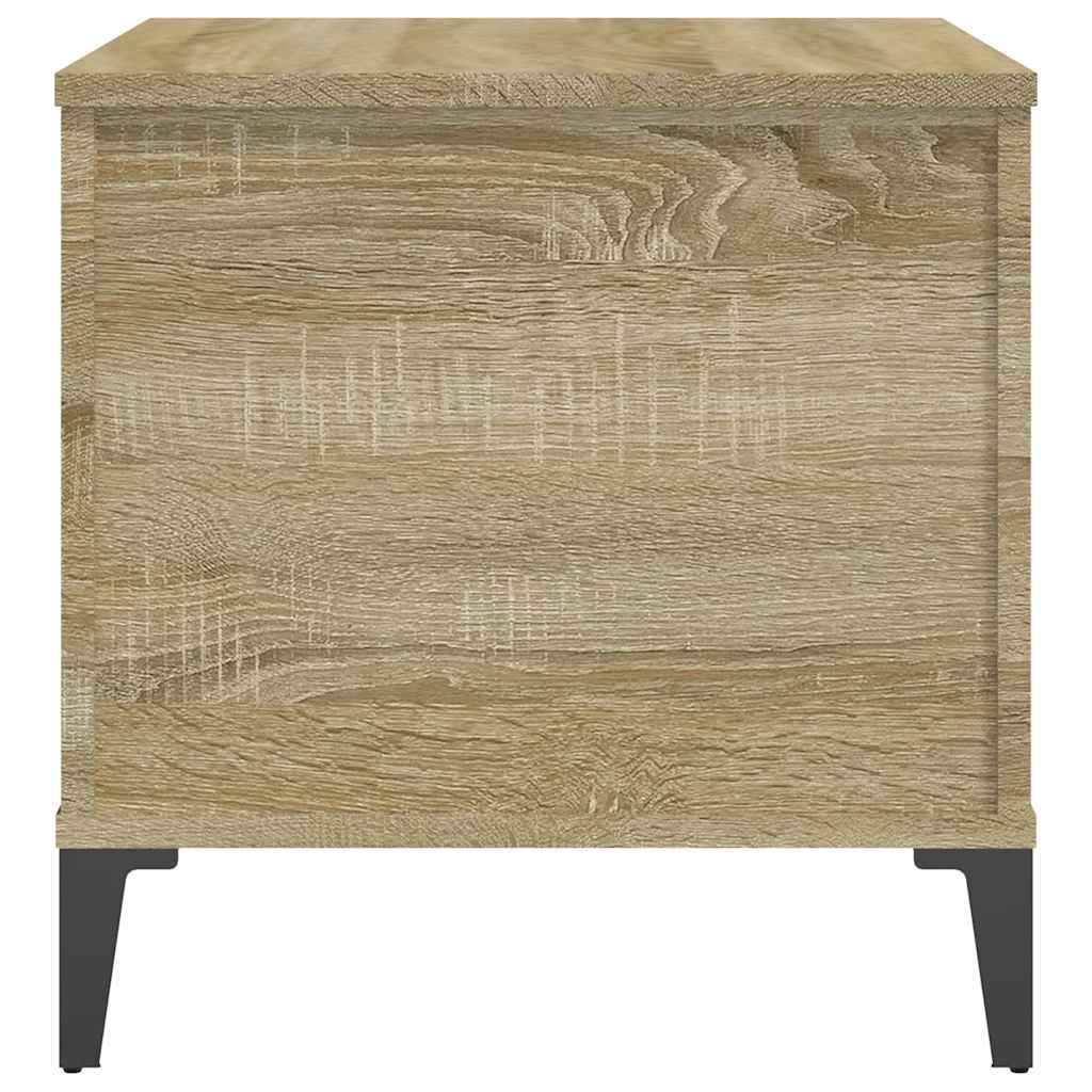 Stolić za kavu boja hrasta 60 x 44,5 x 45 cm konstruirano drvo