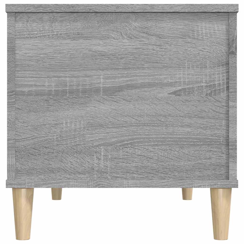 Stolić za kavu siva boja hrasta 90x44,5x45 cm konstruirano drvo