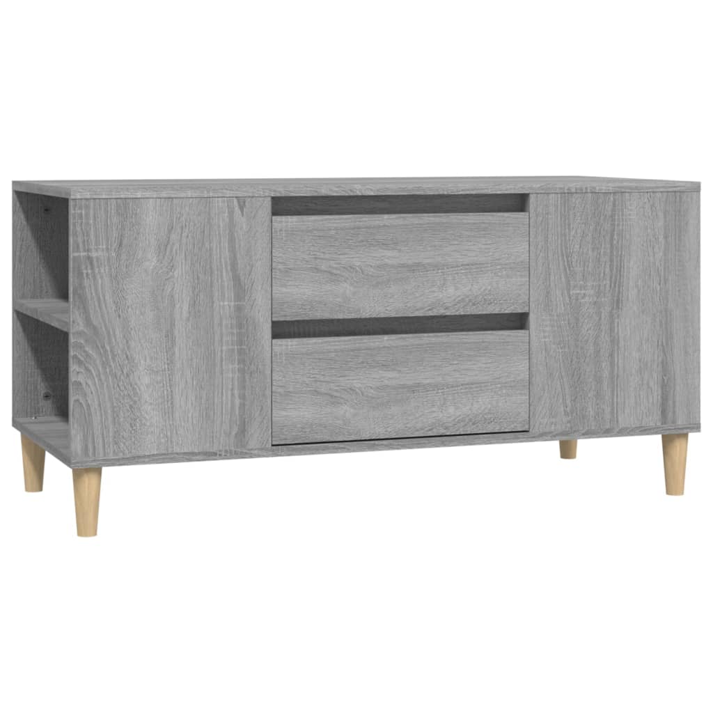 TV ormarić boja sivog sonome 102x44,5x50 cm konstruirano drvo