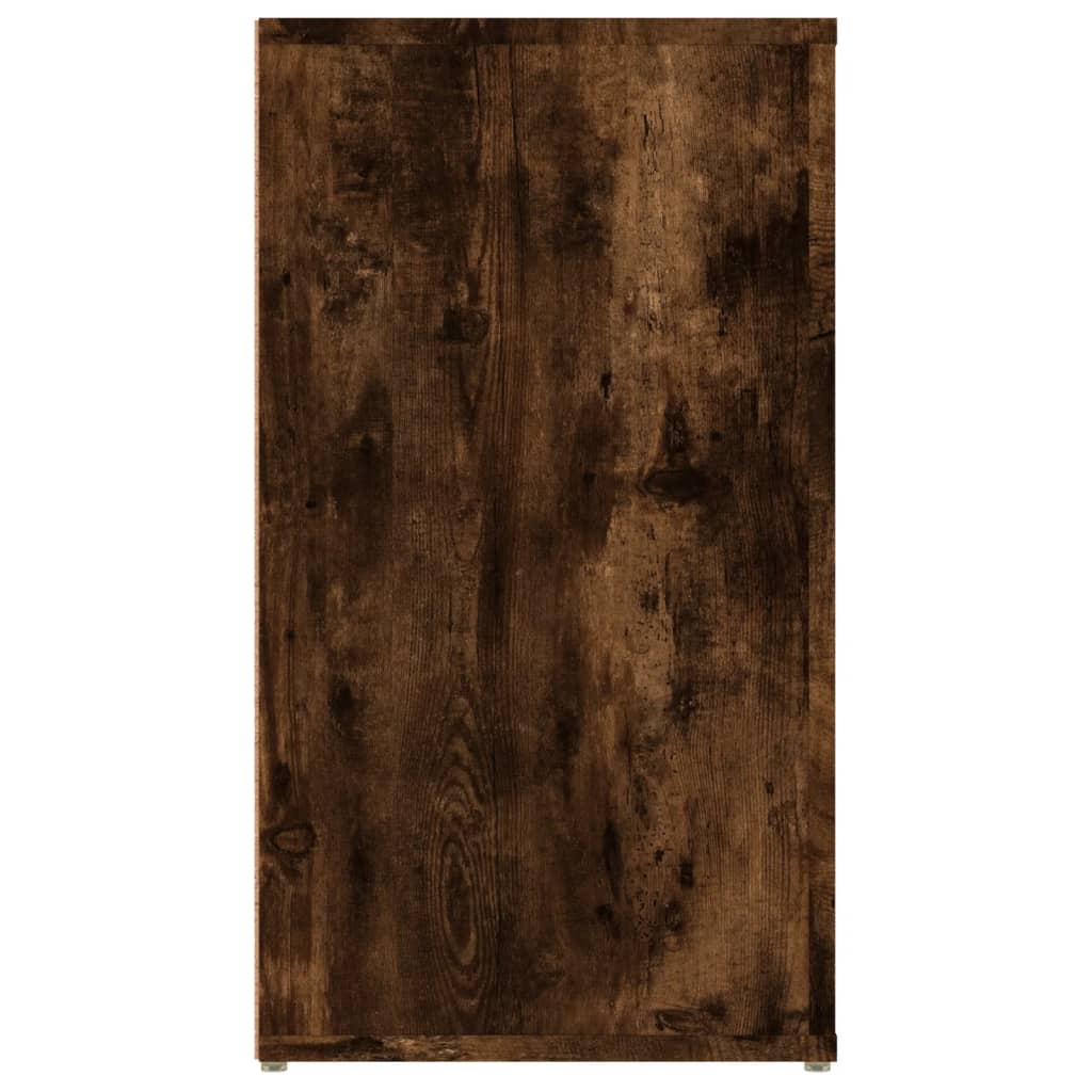 Komoda boja dimljenog hrasta 100x33x59,5 cm konstruirano drvo