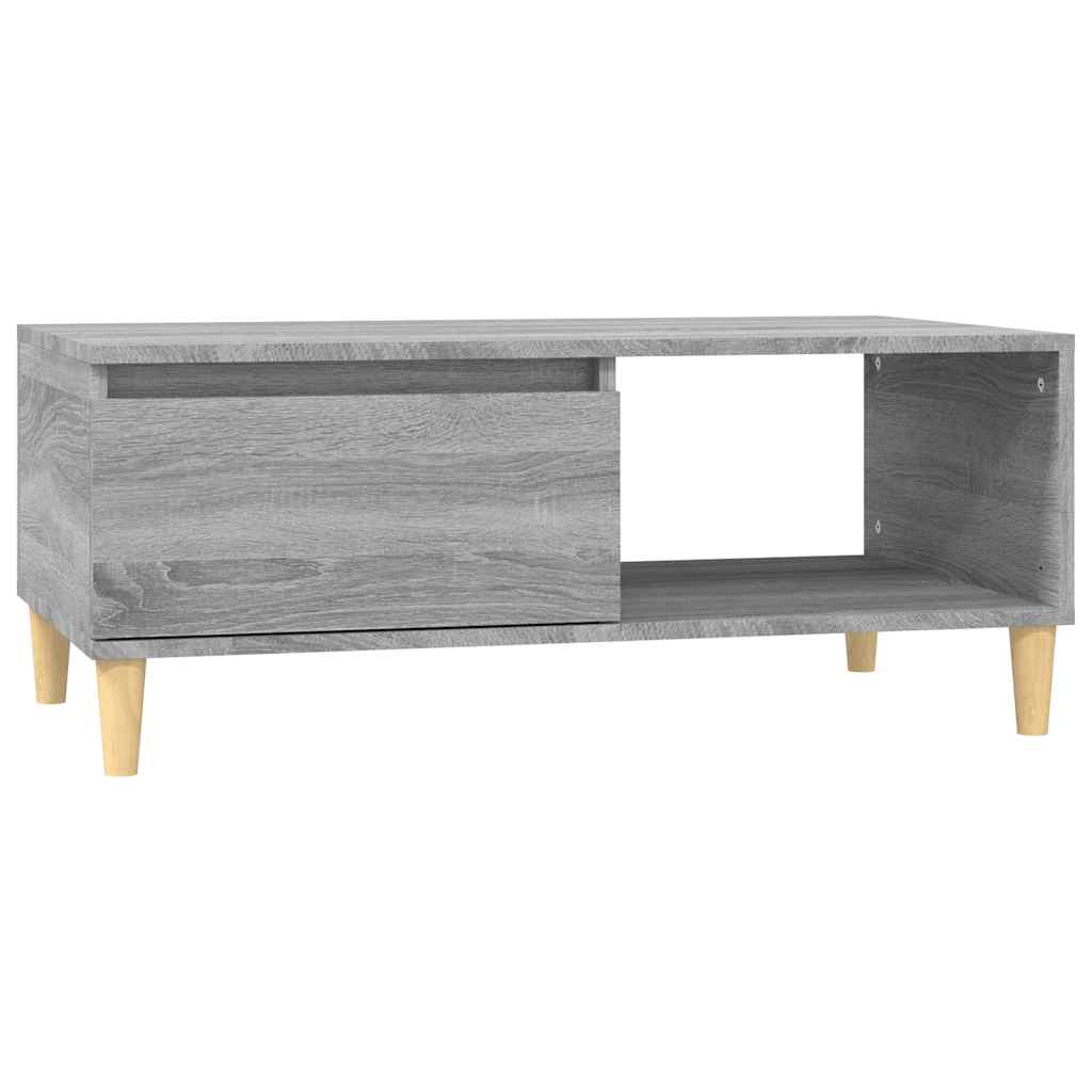 Stolić za kavu boja sivog hrasta 90x50x36,5cm konstruirano drvo