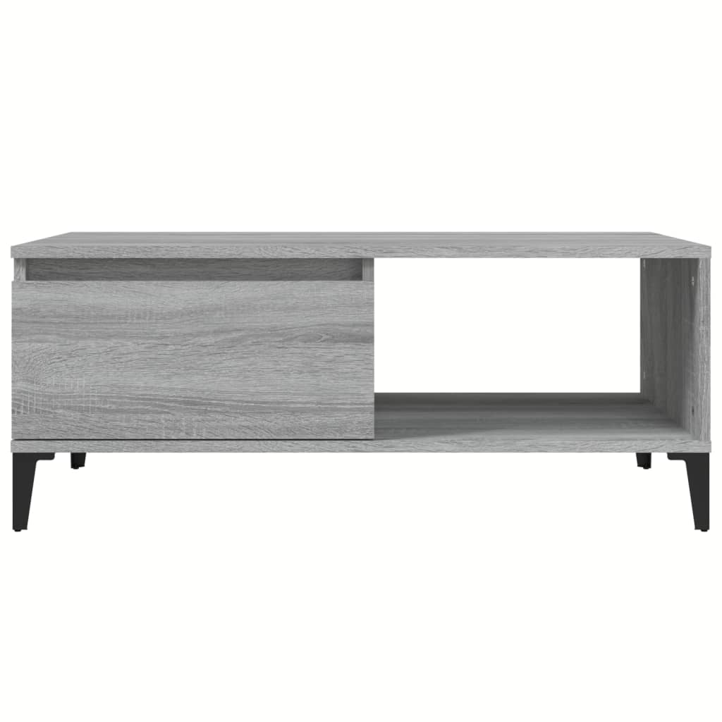 Stolić za kavu boja sivog hrasta 90x50x36,5cm konstruirano drvo