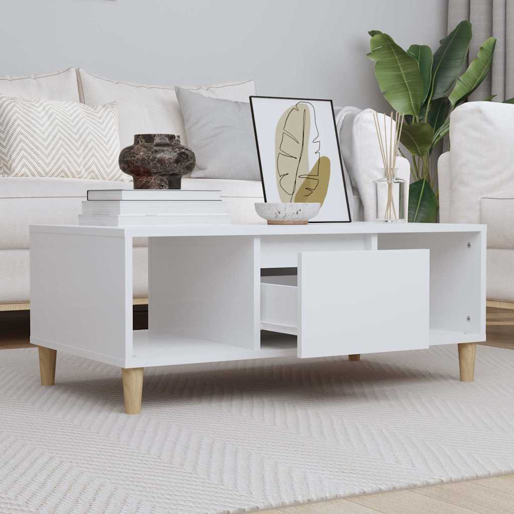 Stolić za kavu boja hrasta 90x50x36,5 cm konstruirano drvo