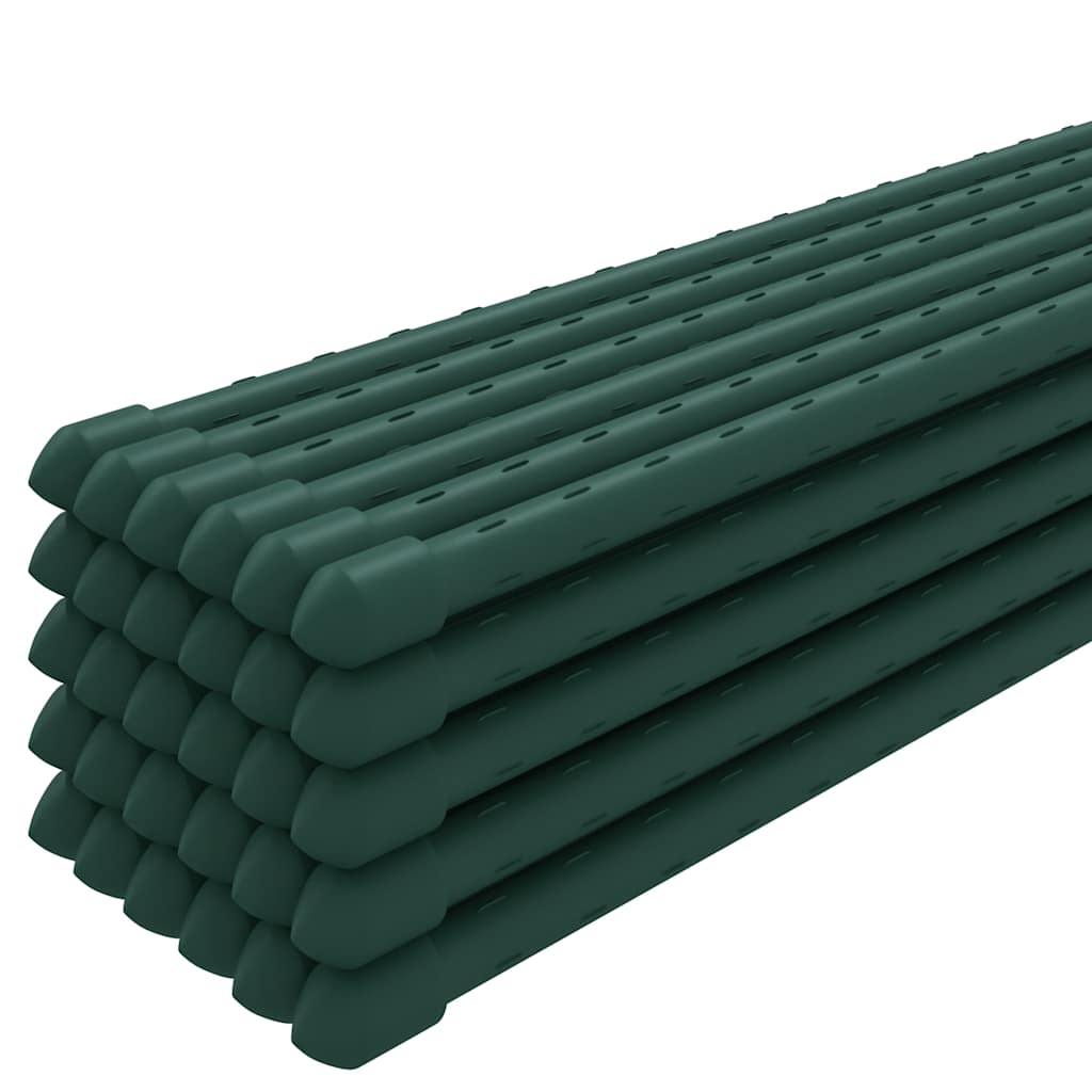 Kolci za vrtne biljke 30 kom zeleni 150 cm čelični