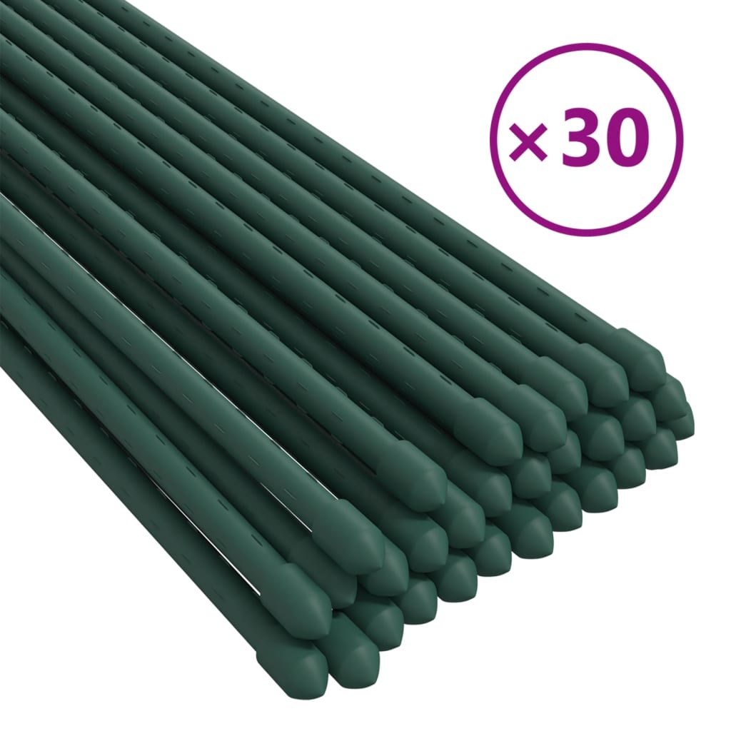 Kolci za vrtne biljke 30 kom zeleni 180 cm čelični
