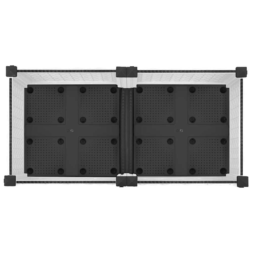 Povišena gredica 80x40x23 cm od polipropilena