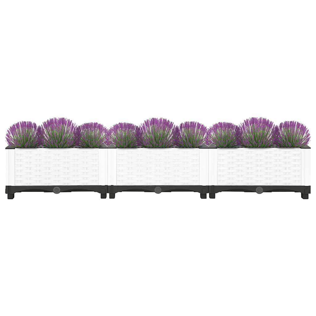 Povišena gredica 120x40x23 cm od polipropilena