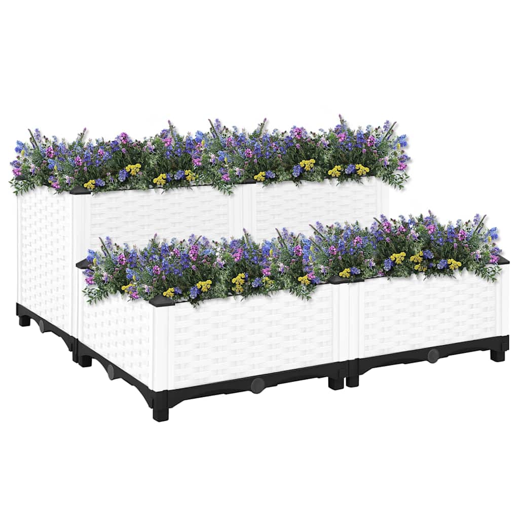 Povišena gredica 80x80x38 cm od polipropilena