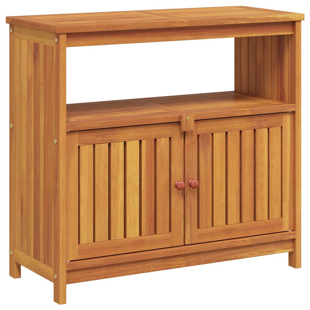 Konzolni vrtni stol 80 x 35 x 75 cm od masivnog drva bagrema
