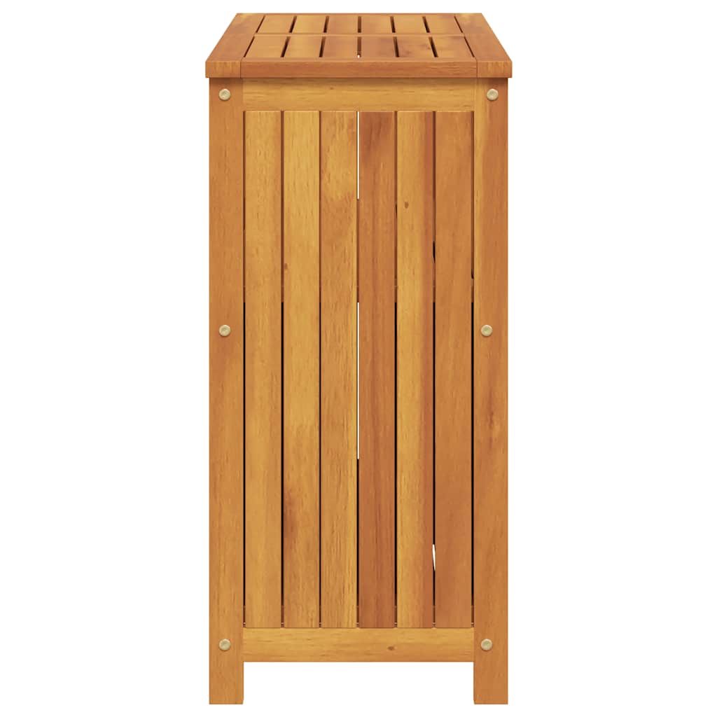 Konzolni vrtni stol 80 x 35 x 75 cm od masivnog drva bagrema