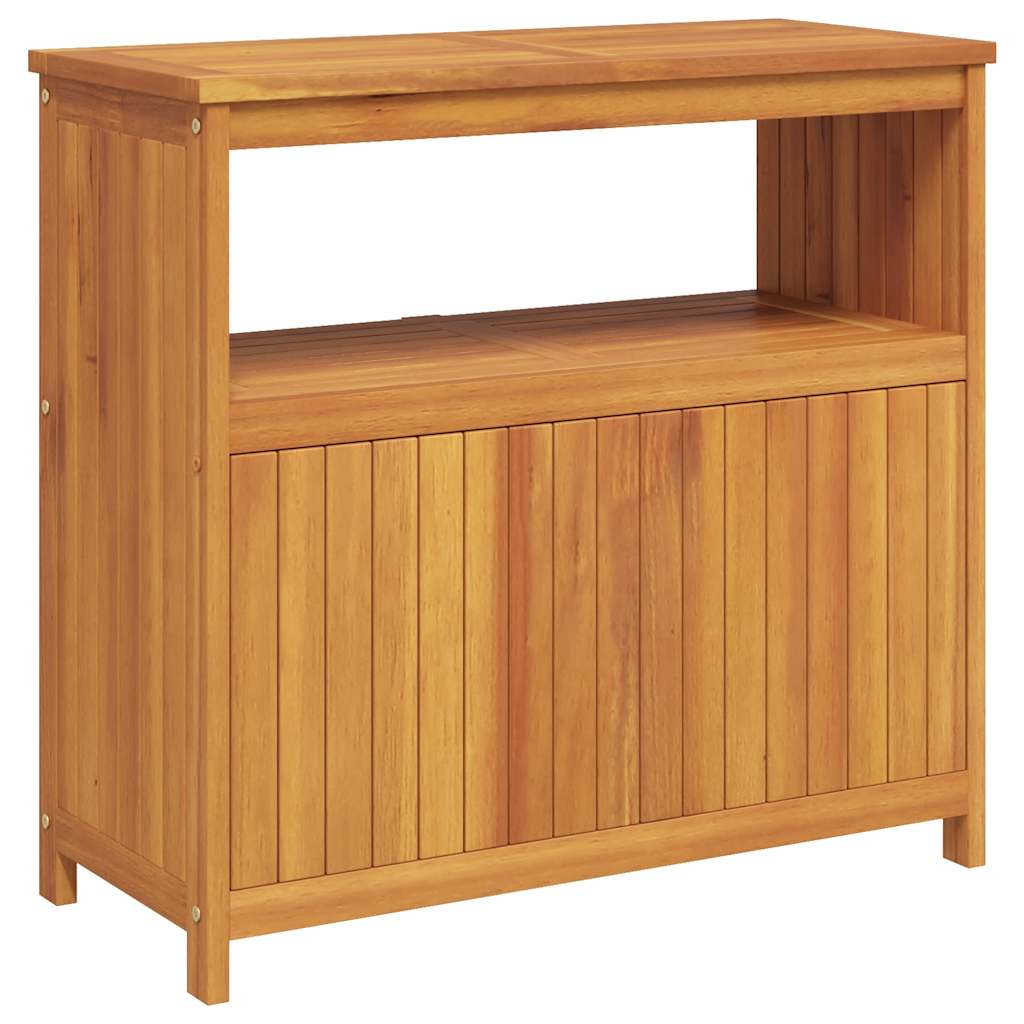 Konzolni vrtni stol 80 x 35 x 75 cm od masivnog drva bagrema