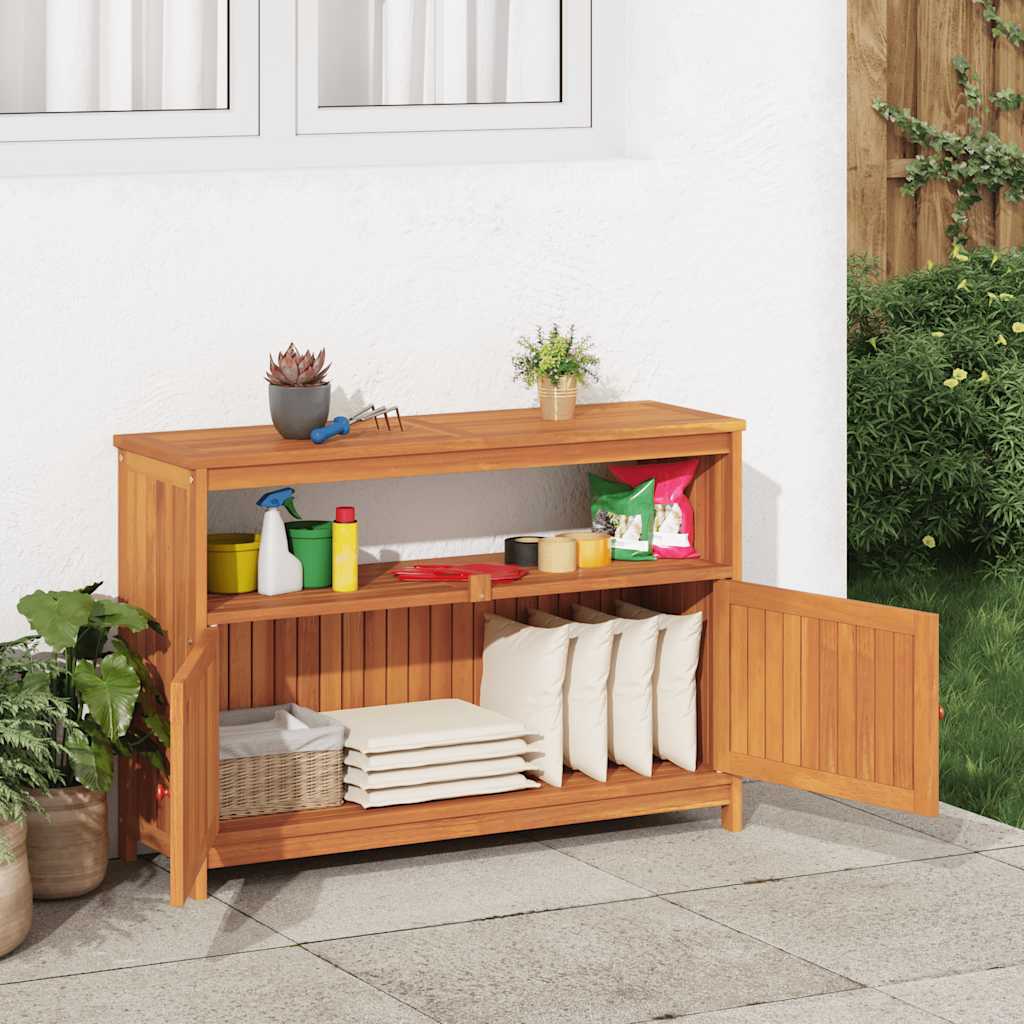 Konzolni vrtni stol 110 x 35 x 75 cm od masivnog drva bagrema