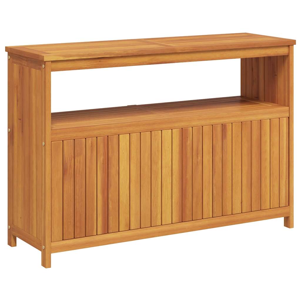 Konzolni vrtni stol 110 x 35 x 75 cm od masivnog drva bagrema