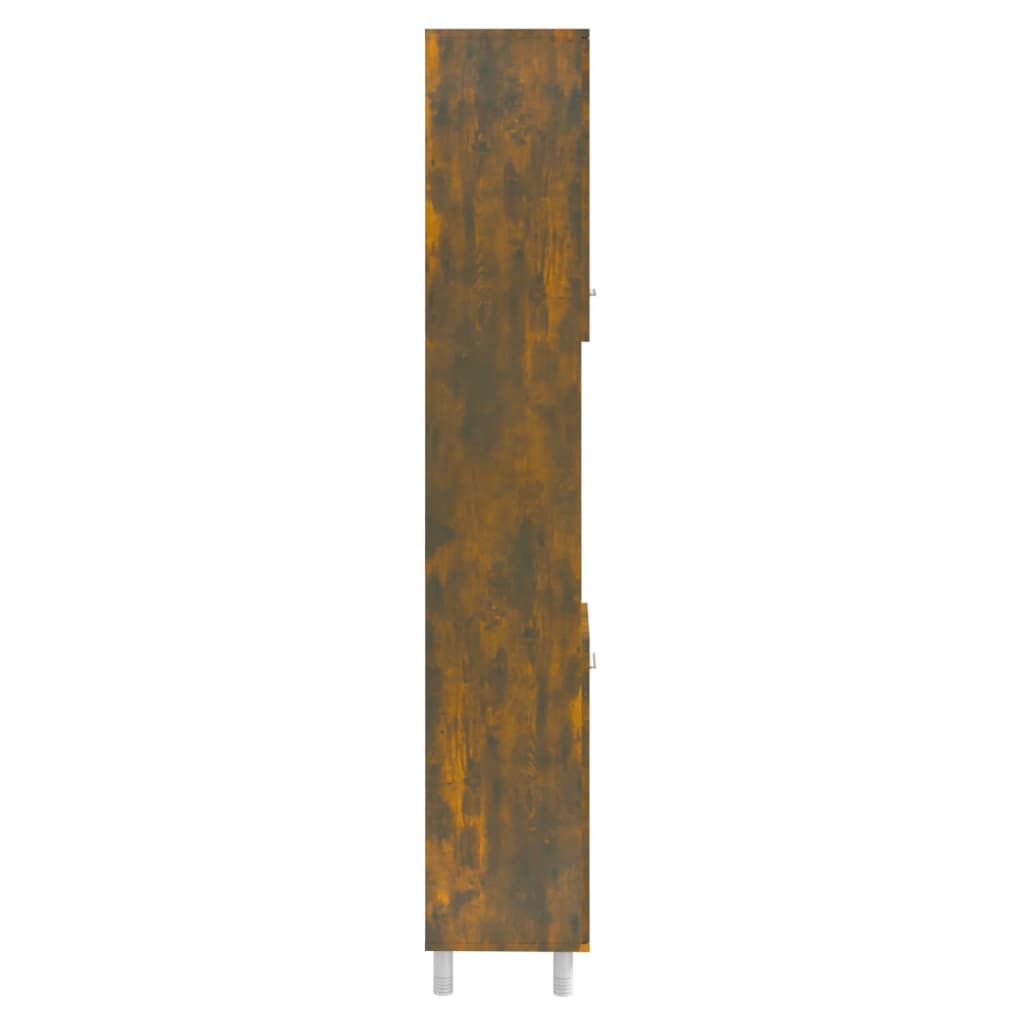 Kupaonski ormarić boja hrasta 30x30x179 cm konstruirano drvo