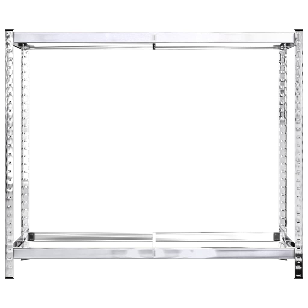 Stalci za gume s 2 razine 3 kom srebrni 110x40x110 cm čelični