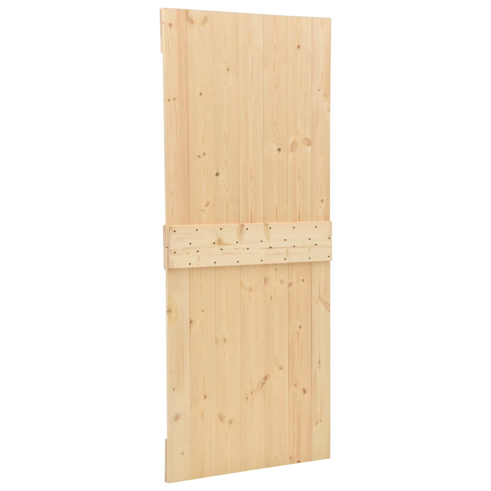 Vrata NARVIK Prirodna 100 x 210 cm Čvrsta borovina