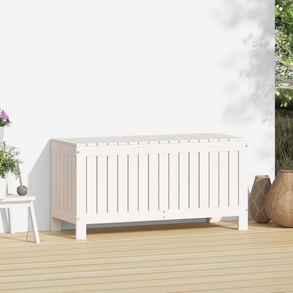 Vrtna kutija za pohranu 108x42,5x54 cm od masivne borovine