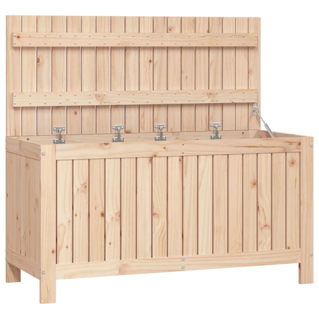 Vrtna kutija za pohranu 115x49x60 cm od masivne borovine