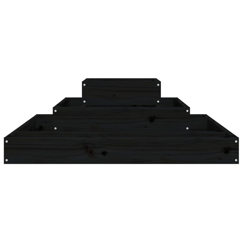 Sadilica crna 80 x 80 x 27 cm od masivne borovine