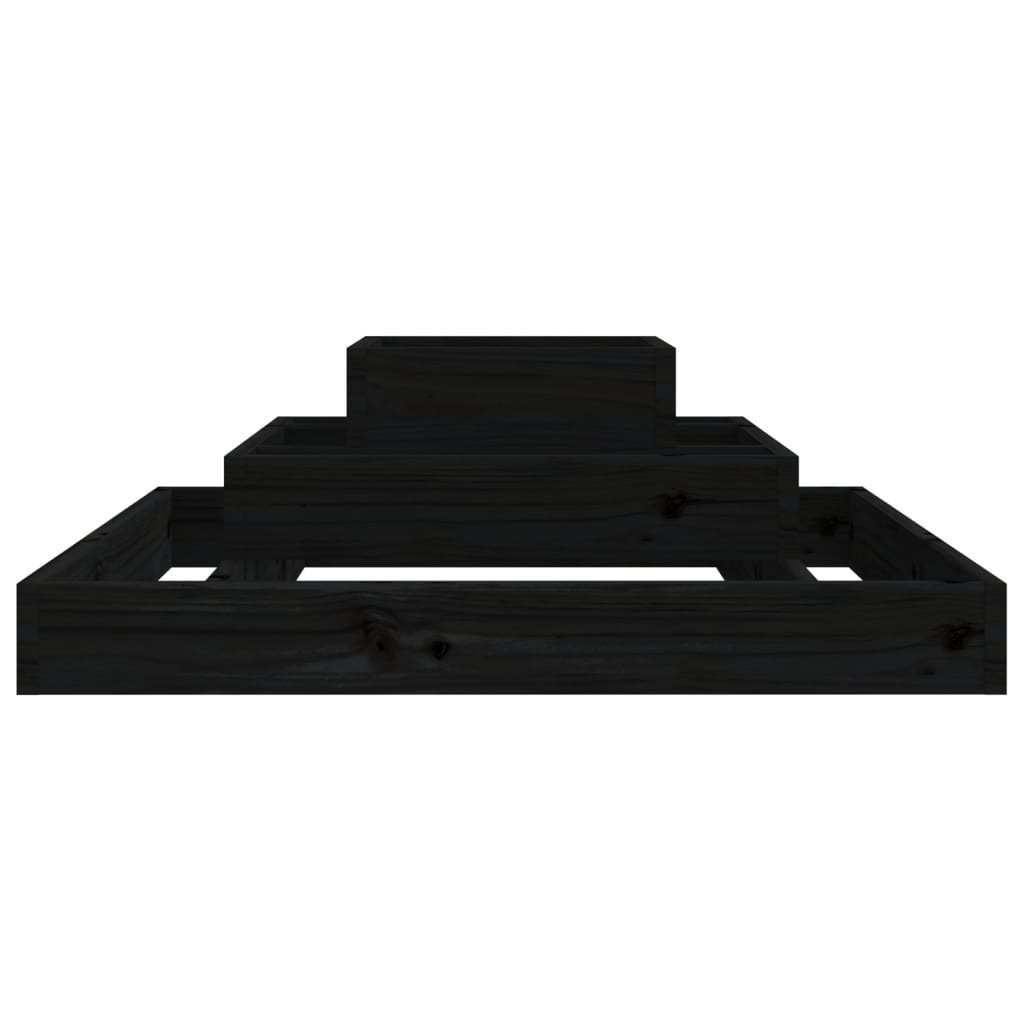 Sadilica crna 80 x 80 x 27 cm od masivne borovine