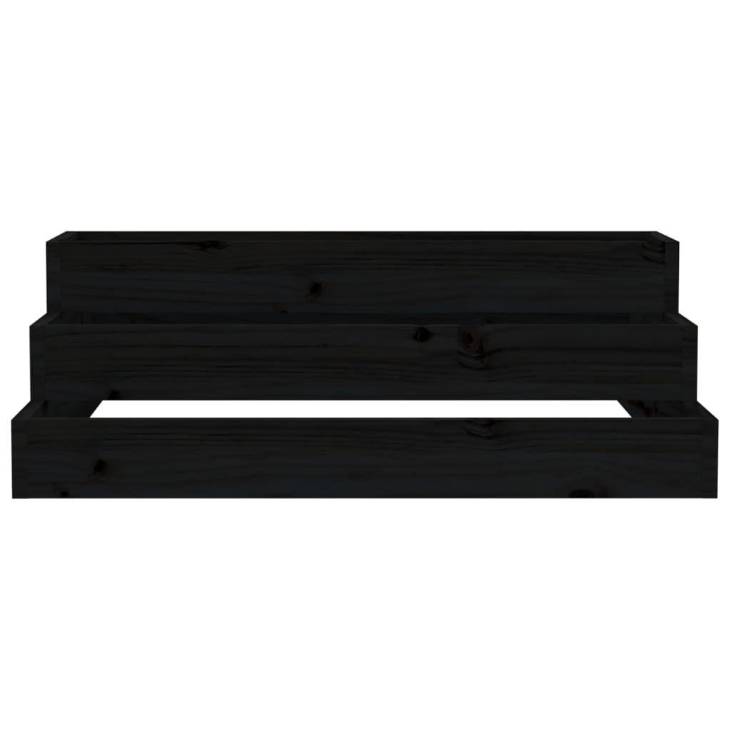 Sadilica crna 80 x 80 x 27 cm od masivne borovine