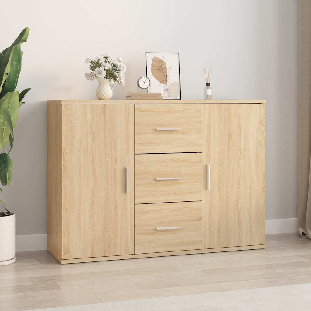 Komoda boja hrasta sonome 91x29,5x65 cm konstruirano drvo