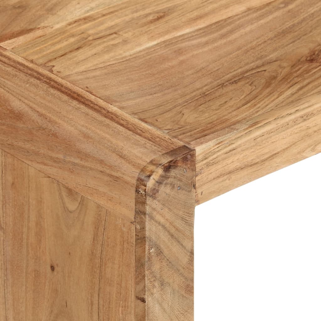 Stolić za kavu 110 x 55 x 35 cm od masivnog drva bagrema