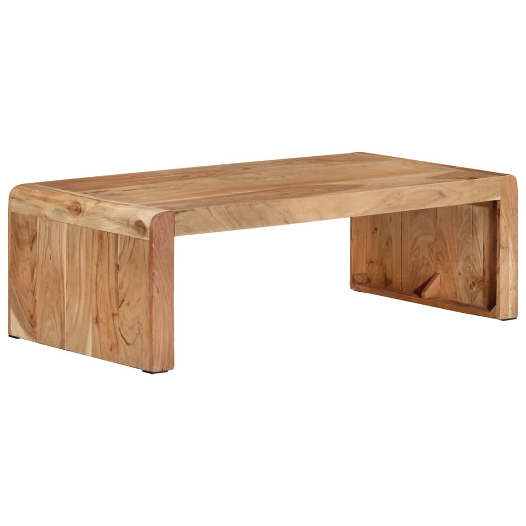 Stolić za kavu 110 x 55 x 35 cm od masivnog drva bagrema