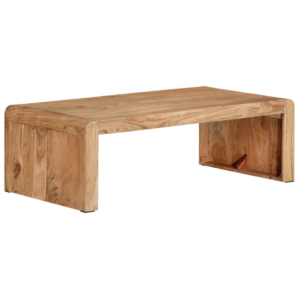 Stolić za kavu 110 x 55 x 35 cm od masivnog drva bagrema