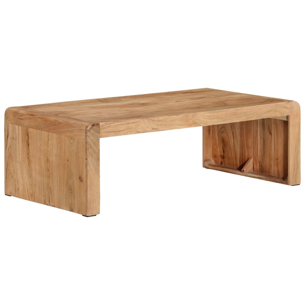 Stolić za kavu 110 x 55 x 35 cm od masivnog drva bagrema