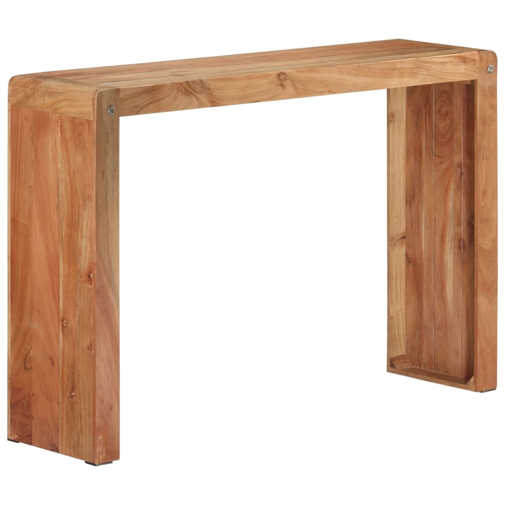 Konzolni stol 110 x 30 x 76 cm od masivnog drva bagrema