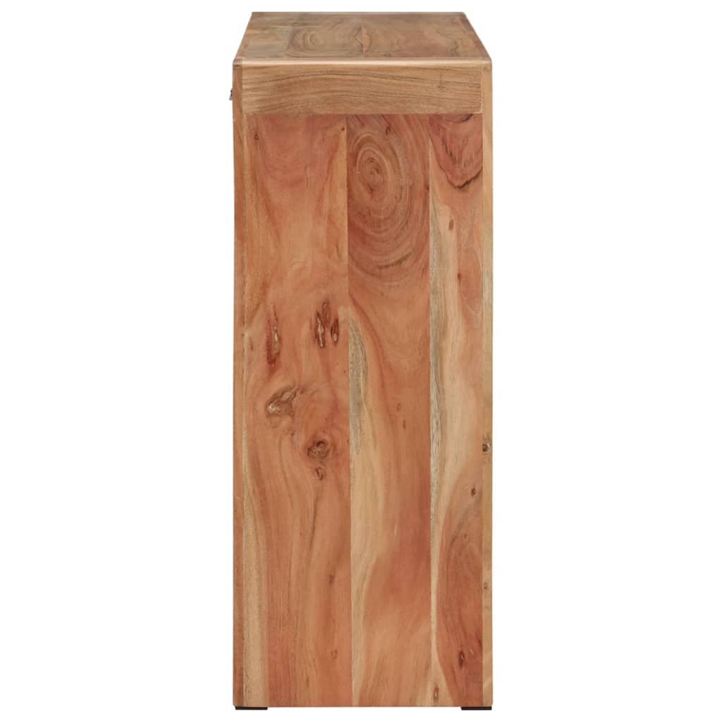 Konzolni stol 110 x 30 x 76 cm od masivnog drva bagrema