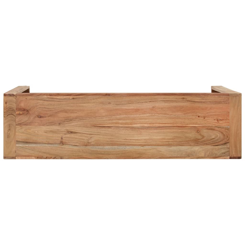 Konzolni stol 110 x 30 x 76 cm od masivnog drva bagrema