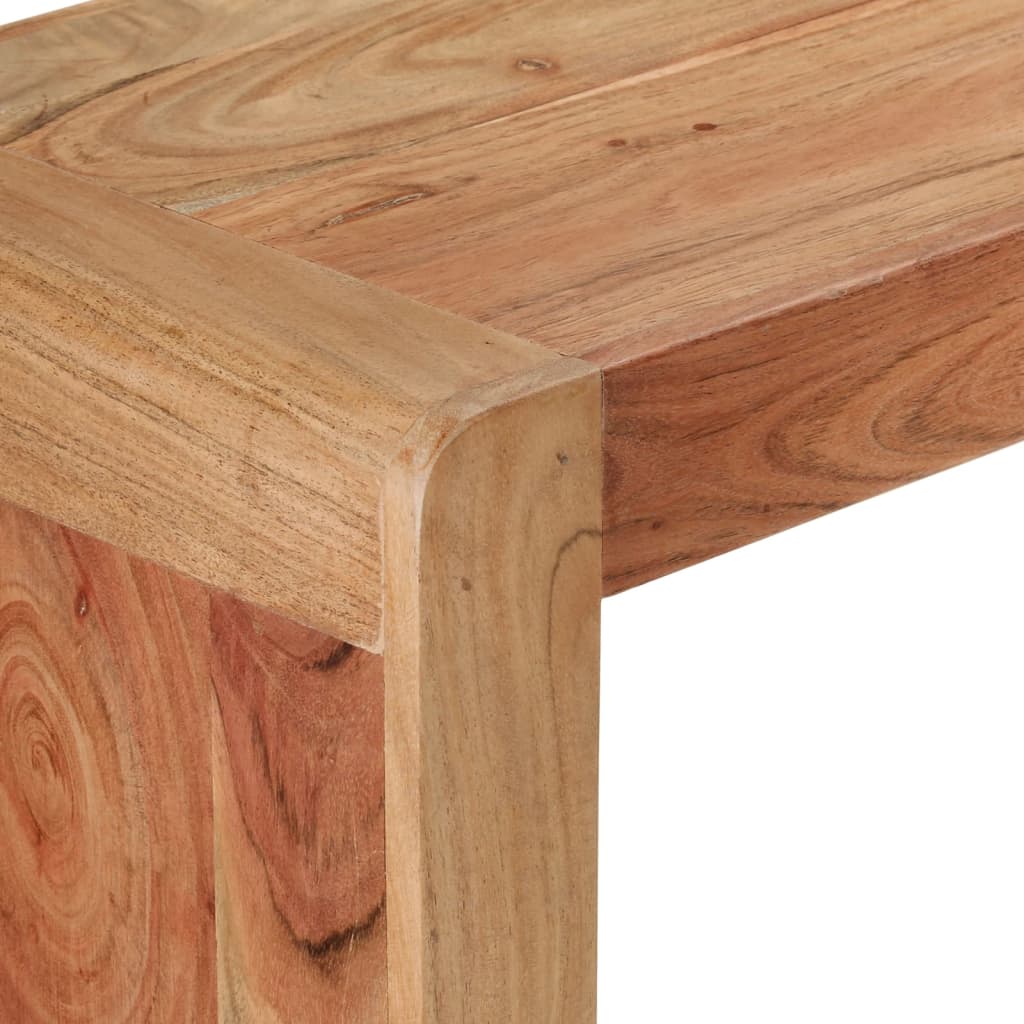 Konzolni stol 110 x 30 x 76 cm od masivnog drva bagrema