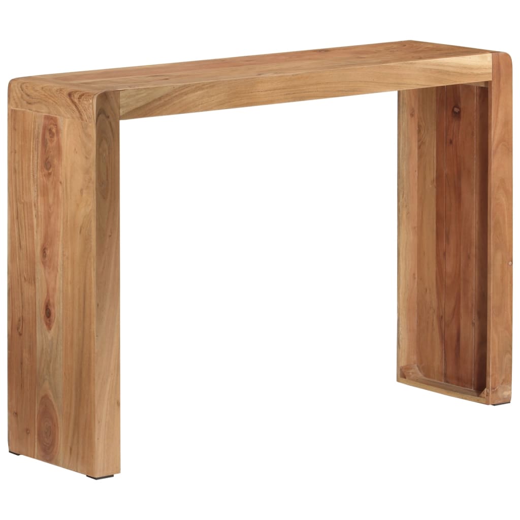 Konzolni stol 110 x 30 x 76 cm od masivnog drva bagrema