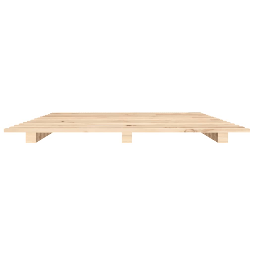 Okvir za krevet 100 x 200 cm od masivne borovine
