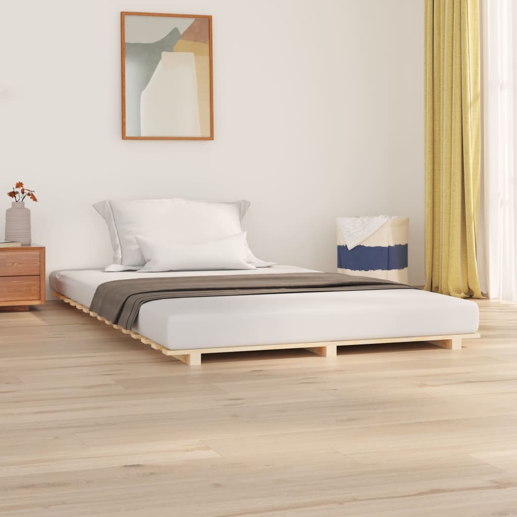 Okvir za krevet 140x200 cm od masivne borovine
