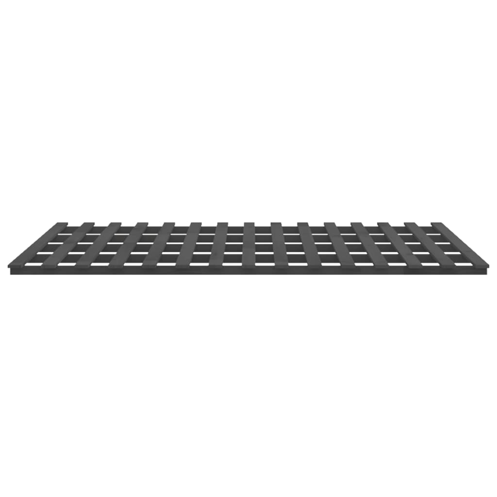Okvir za krevet od borovine sivi 180x200 cm