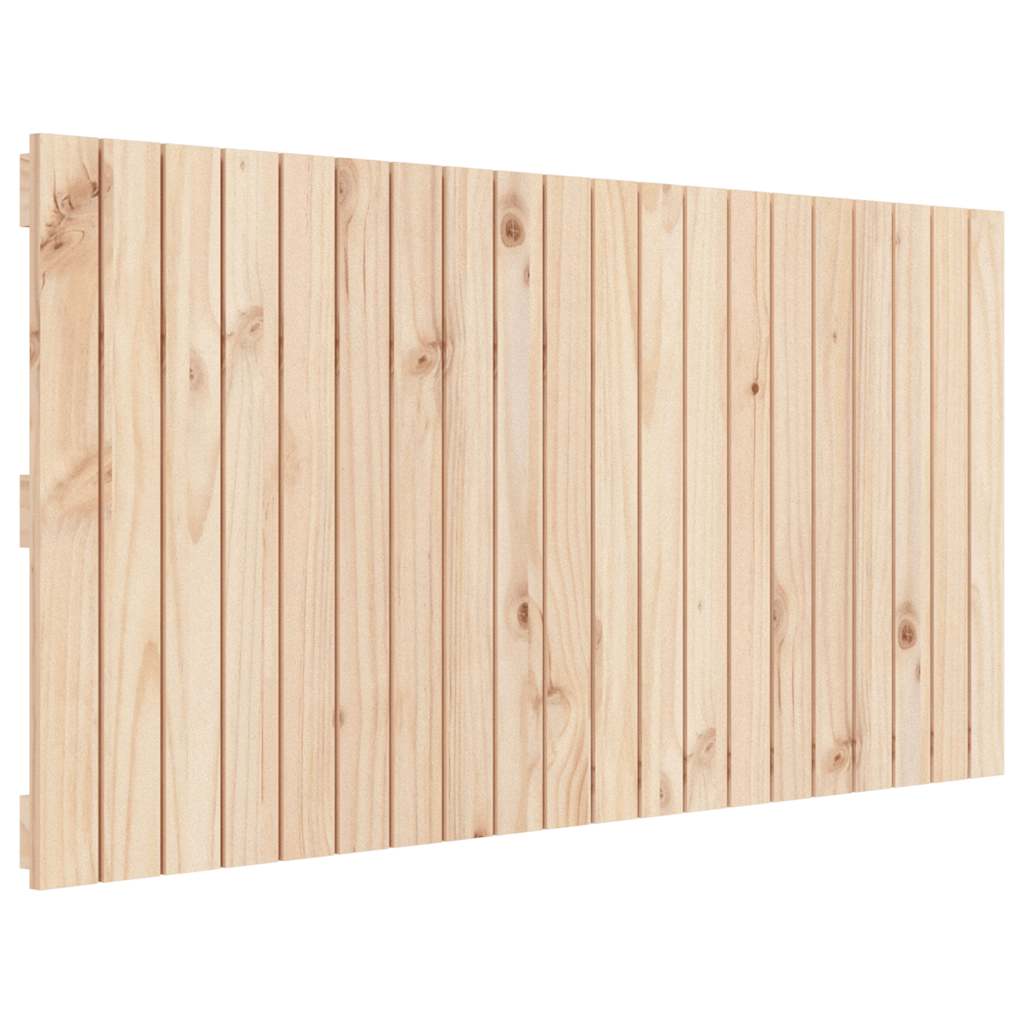 Zidno uzglavlje 127,5x3x60 cm od masivne borovine