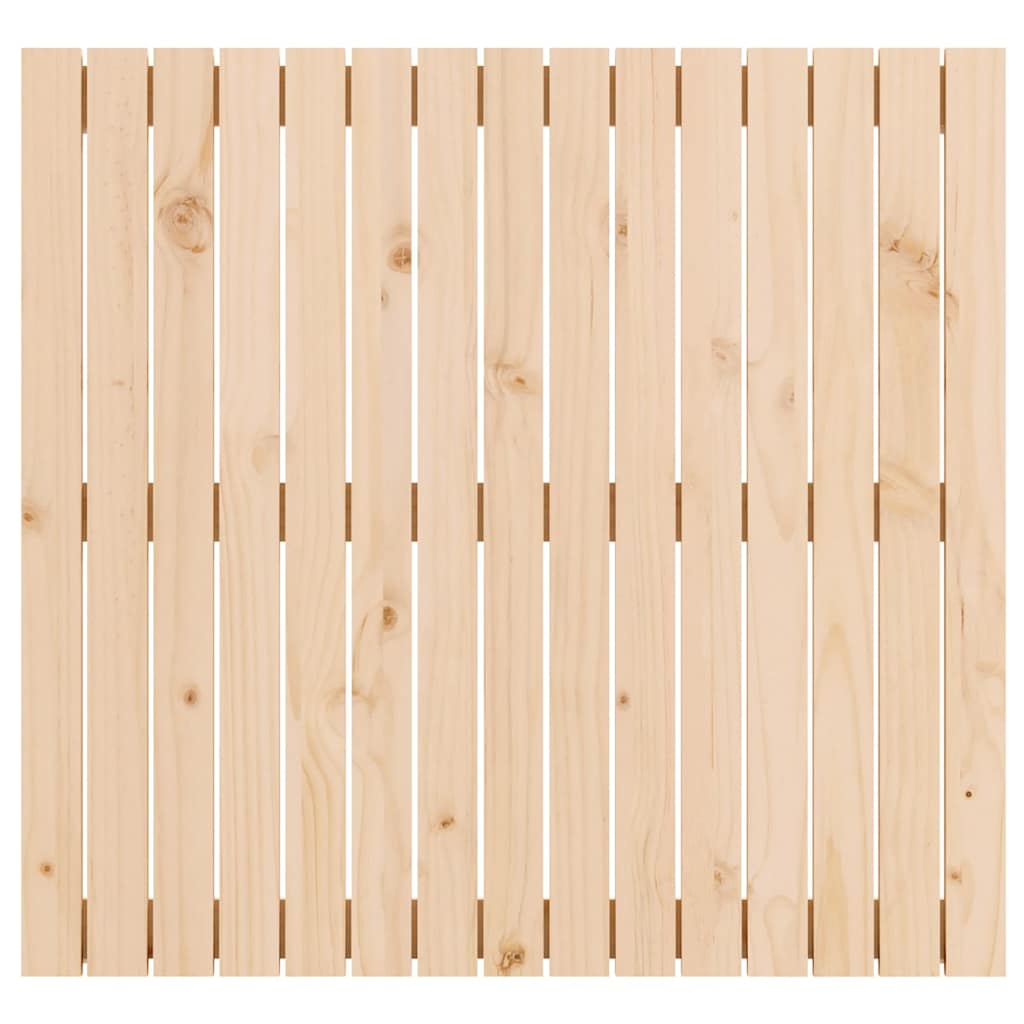 Zidno uzglavlje 95,5x3x90 cm od masivne borovine